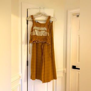 Free People two piece set size Large